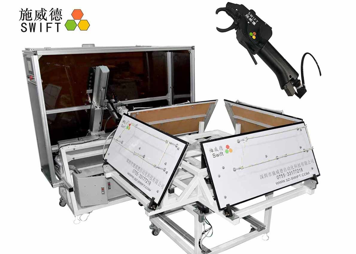 Buy cheap Full Automatic Cable Tie System , Wire Tying Machine For Bundling Synchromesh product