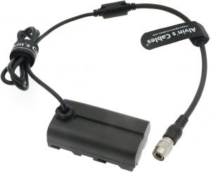 Buy cheap NP F550 Dummy Battery To Hirose 4 Pin Male Power Cable For Sony To Feelworld Monitor 7'' F7 Alvin'S Cables product