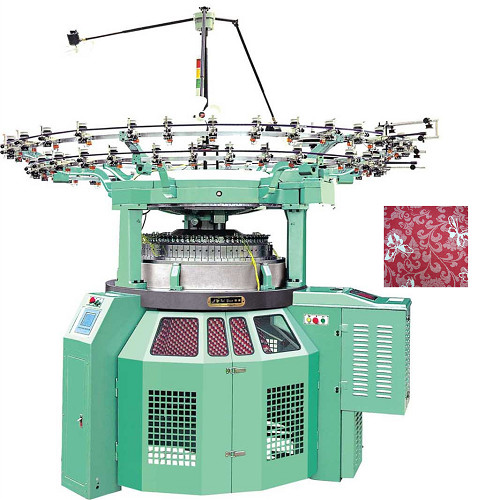 ISO CE Jacquard Electric Circular Knitting Machine With Double Jersey for sale