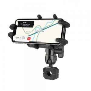 Buy cheap ROHS Metal Motorcycle Mobile Phone Holder Bicycle Smartphone Support Sucker Bracket product