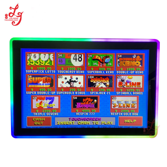 22 Inch PCAP Touch Screen For Gold Touch and POG 3M RS232 Gaming Monitor For for sale