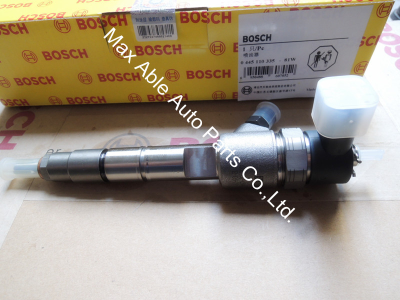 Buy cheap 0445110335 BOSCH common rail injector for JAC 4DA1-2B/2B1/2B2 product
