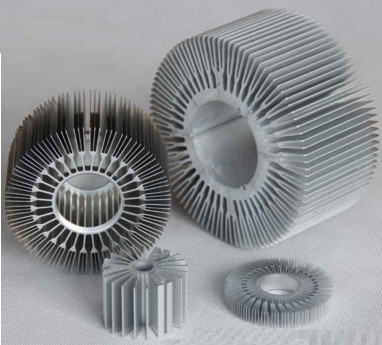 China OEM Customized LED Aluminum Heatsink Extrusion Profiles , Heat Sink / Radiator on sale