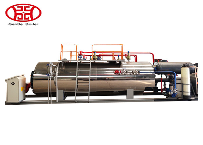 Buy cheap 1 T/H Industrial Fire Tube Natural Gas Boiler , Diesel Oil Dual Fuel Fired Steam Boiler product