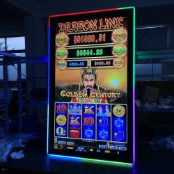 China 55 Inch IR 3M RS232 Mega Link Dragon Link Slot Gaming Machines Touch Screen Monitor Factory Low Price For Sale for sale