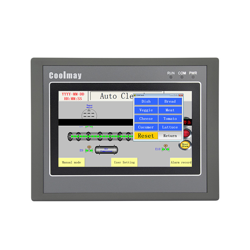 Buy cheap MODBUS Audio HMI Control Panel WINCE 5.0 Operating System 300cd/m2 product