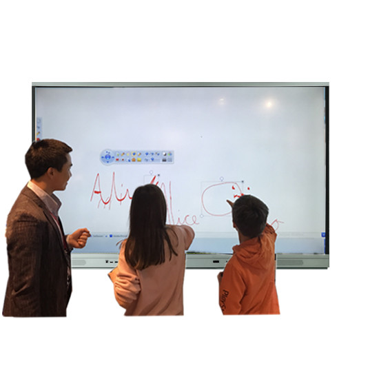 China 4K 60Hz Iboard Interactive Whiteboard Front Port With 3 Multi Use USB for sale