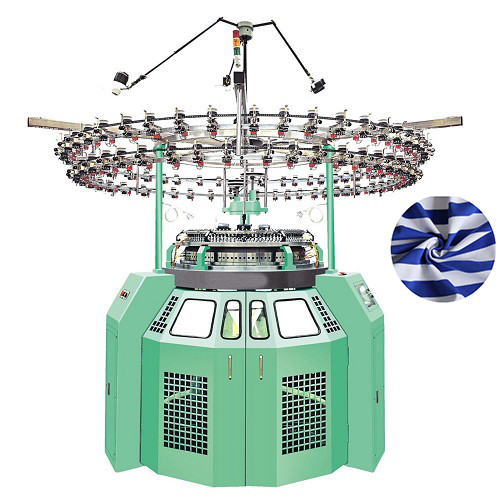 China High Speed Pique Computerized Jacquard Knitting Machine Single Jersey With Needle for sale