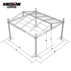 Buy cheap Outdoor Mobile Aluminum Roof Truss Stands DJ Booth product