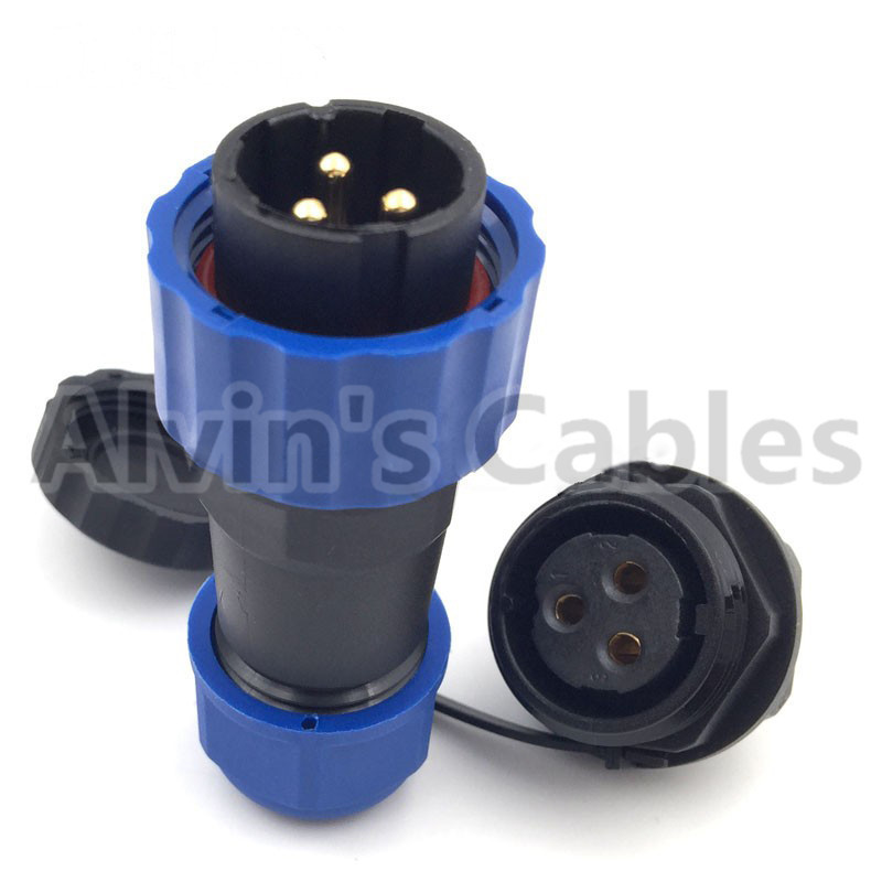 Buy cheap SD20 TP ZM 2-14 Pin Plastic Electrical Connectors Male Plug Female Socket Connector product