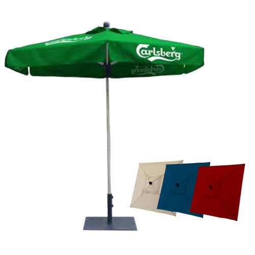 Buy cheap Outdoor Folding Advertising Beach Umbrellas Aluminum Pole Material product