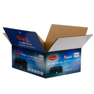 Buy cheap Custom Printed Corrugated Packaging Box For 3C Product Packaging OEM Service product