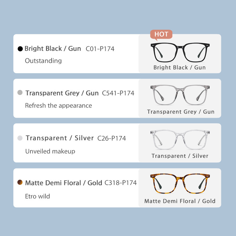 Buy cheap TR+ Titanium Alloy Combination Glasses For Men And Women 4 Colors product
