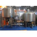 Stainless Steel 316 Turnkey Beer Brewing System Hand Or Automatic Control for sale