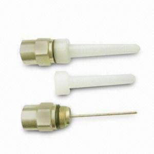 Buy cheap 5/8 F-type Male Connector with 75 Ohms Terminator, Made of Aluminum from wholesalers