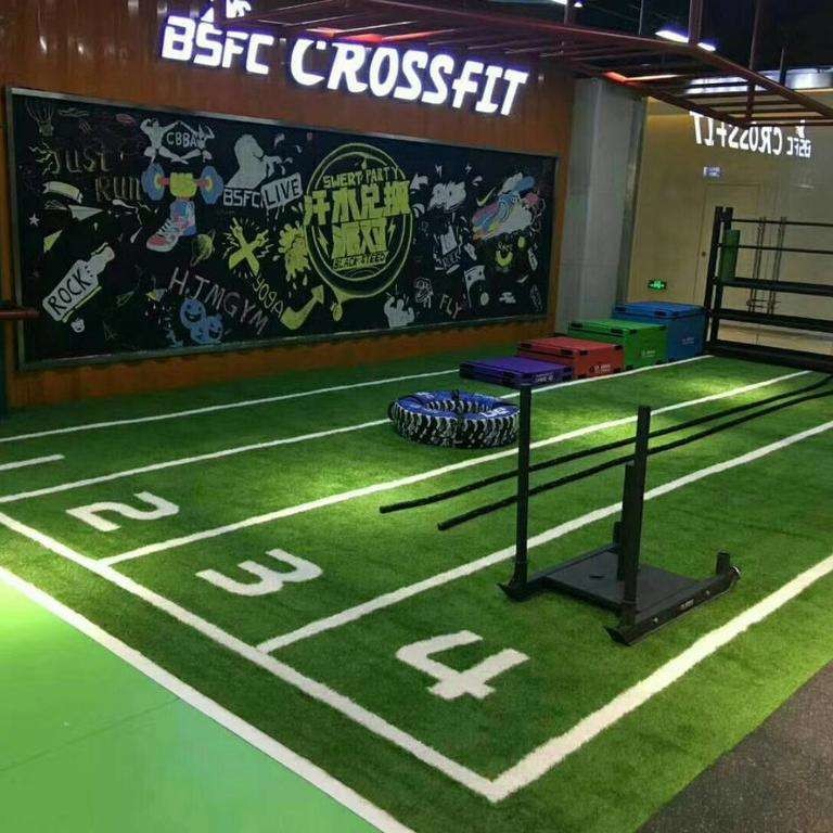 Buy cheap Perfect Polyethylene Gym Artificial Turf Low Maintenance Costs product
