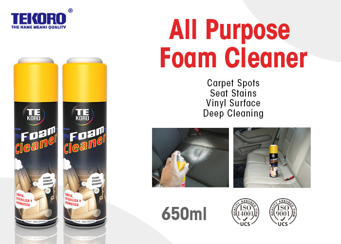 Buy cheap All Purpose Foam Cleaner / Automotive Spray Cleaner For Removing Stains & Restoring Fabric product