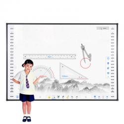 China Outdoor IR Interactive Whiteboard 82'' Multi Touch With Projector Support All Systems for sale