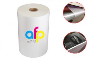 Buy cheap Double Side Corona Treated Thermal Laminate Roll , Spot UV Varnish Thermal Film product