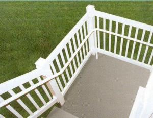 Buy cheap Alloy 6063 - T5 aluminum hand railings for stairs , aluminum porch railing product