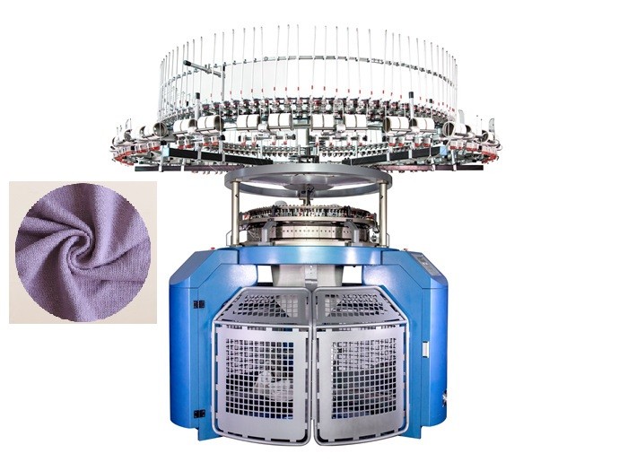 3 Thread Fleece Automatic Circular Knitting Machine 120m/Min 380V Professional for sale