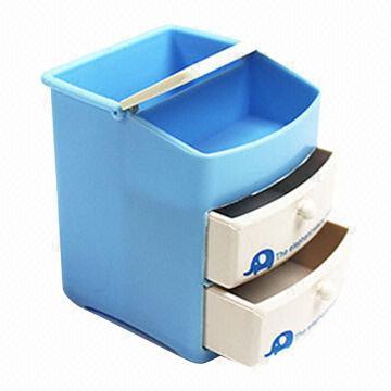 Plastic drawer multifunctional stationery and small accessory storage 