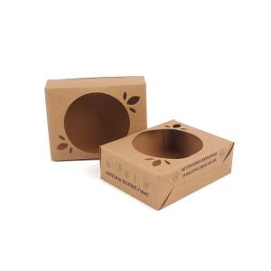Buy cheap Eco Friendly Die Cut Kraft Paper Soap Box With Custom Printed Logo product