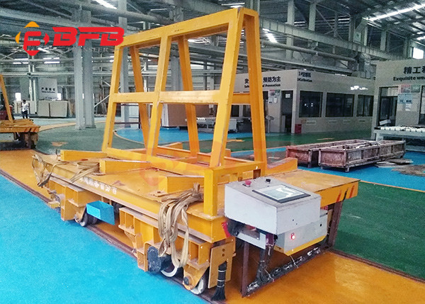 Buy cheap Stable Start Battery Transfer Cart On Rails DC Motor Flatbed 18 Months Warranty from wholesalers