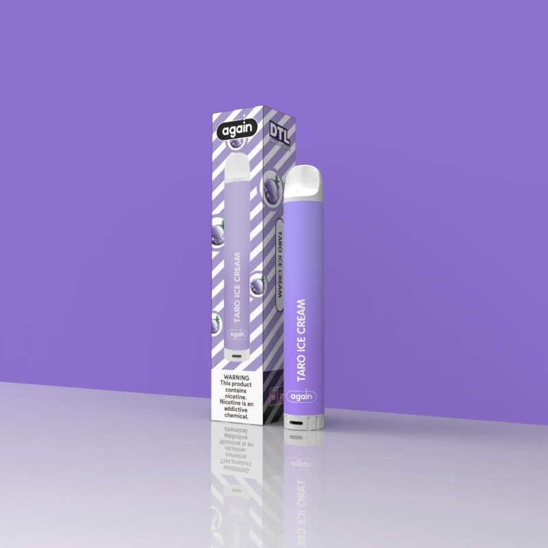Buy cheap 16 Colors Disposable Pod Vape Device Resistance 1.2ohm Taro Ice Cream product