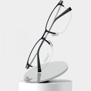 Buy cheap Al Mg Pure Titanium Eyeglasses Adults flexible Removable Screw product