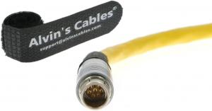 Buy cheap Alvin’s Cables Ethernet Cable for Phantom VEO-S| UHS| T-Series|v2640 Onyx|Flex4K Camera Fischer 8 Pin to RJ45 Cable 71cm product
