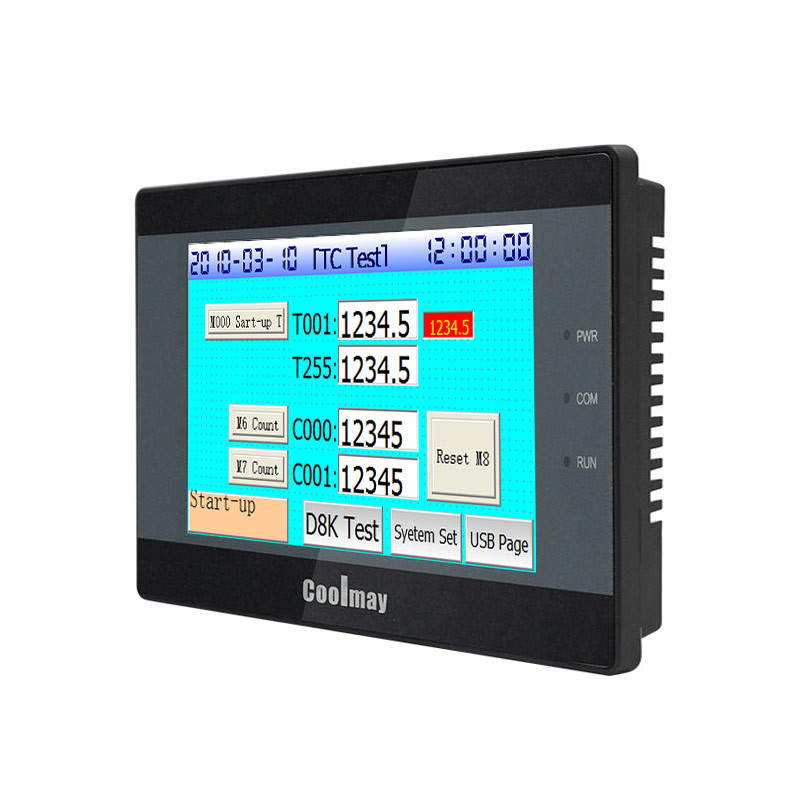Buy cheap Passive NPN Input Integrated HMI PLC 	 8 Channels High-Speed Pulse Type-C product