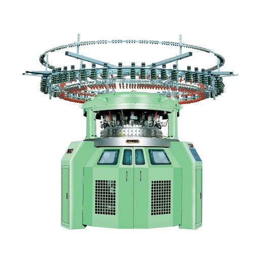 4/6 Colors Striper Circular Knitting Machine 30/34 Inch Double Jersey Knitting for sale