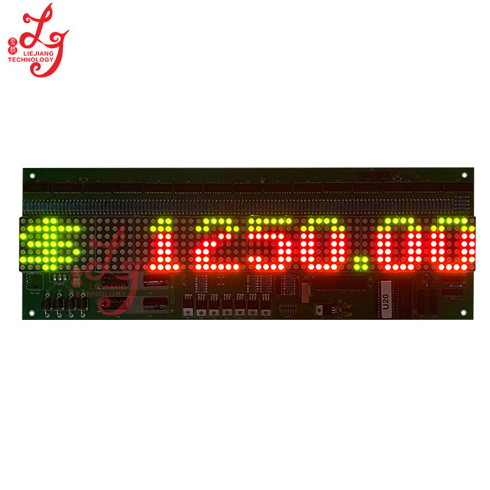 Jackpot LED Progressive Display For POG Pot O Gold Fox340 for sale