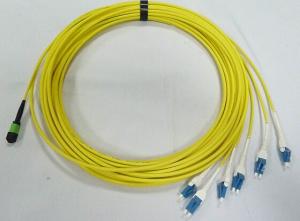 Buy cheap MPO/MTP Fanout Cable Assemblies，MPO-LC uniboot Break-out Patch cord/Jumper cables product