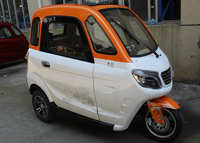 Buy cheap 3 Seat Adult 1500W Enclosed Electric Tricycle product