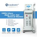 China Professional depilation 808nm laser diode removal hair / diode laser hair for sale