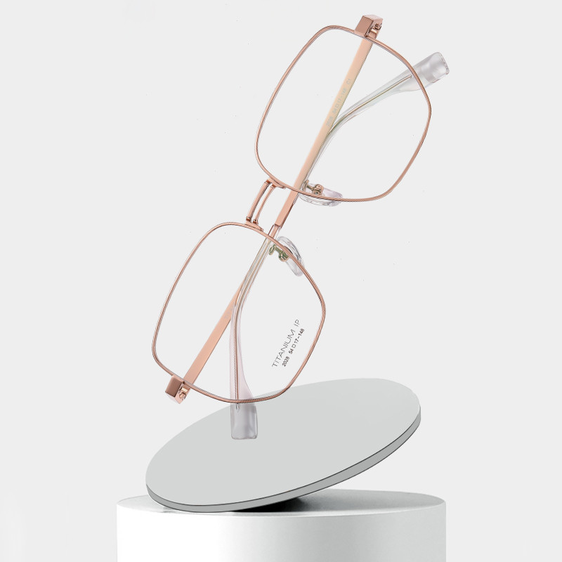 Buy cheap OEM Titanium Frame Glasses , CE Prescription Eyeglass Frames product