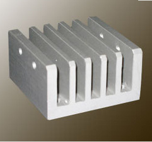 Buy cheap Steel Polished / Electrophoretic Aluminum Heatsink Extrusion Profiles With Fabricating product