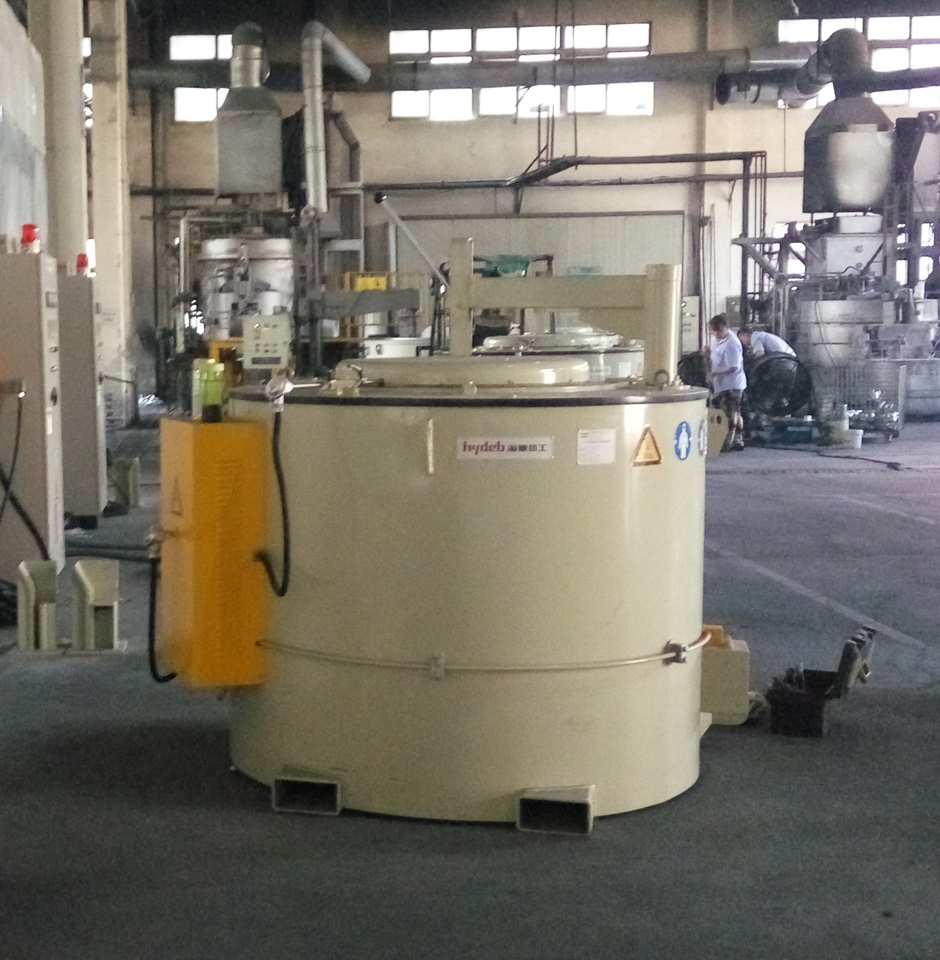 Buy cheap Industrial Ovens And Aluminum Crucible Furnace Grey 1200KG For HPD 45 Deg from wholesalers
