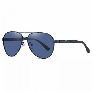 Buy cheap Aviator Metal Frame Sunglasses Custom Service With 60mm Lens product