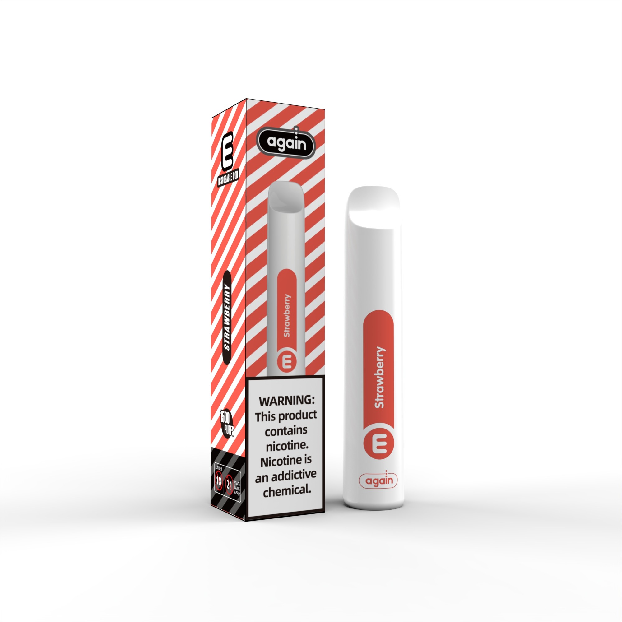 Buy cheap Lightweight Disposable Vape 1500 Hits 4.8ml juice capacity 850mAh battery product