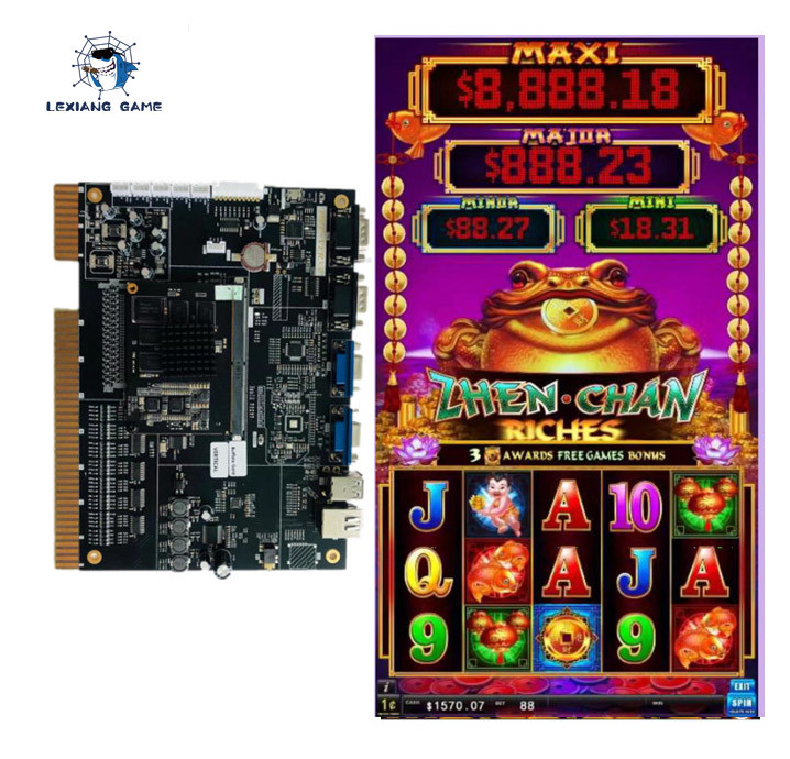 Buy cheap Red Envelope 4 in 1 Zhen Chan 2 Ultimate Slots Gambling Software Casino Slot Game Board Kits Machine For Sale product