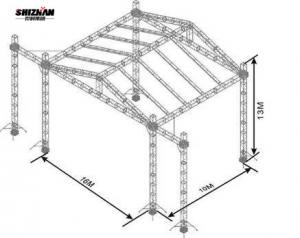 Buy cheap Stage Display Lift Aluminum Truss System 400x400mm product