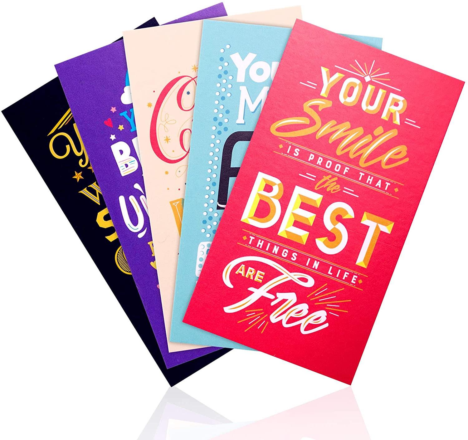 Buy cheap Custom Printed Paper Blank Greeting Motivational Quote Cards product