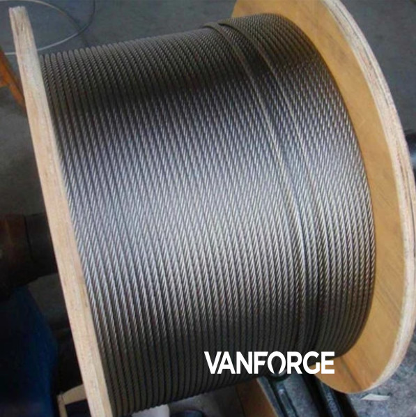 Buy cheap AISI 316 Marine Grade Stainless Steel Wire 7x7 Construction For Offshore Platform product