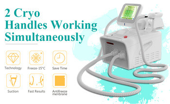 China 2020 hot sale 2 handles mini cryolipolysis fat freeze slimming machine with for sale