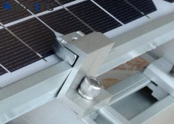 Buy cheap PV End Clamp Solar Roof Mount System 6063- T5 Aluminium Extruded Profiles product