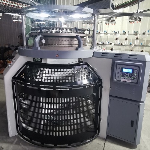 China 20"-48"INCH Single Jersey Industrial Circular Knitting Machine 11kw With French Terry for sale