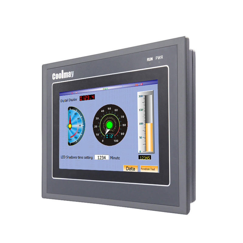 Buy cheap 800*480 PIXELS PLC HMI ALL IN ONE RS232 154*87MM TOUCH SCREEN PASSIVE NPN INPUT ETHERNET PORT product